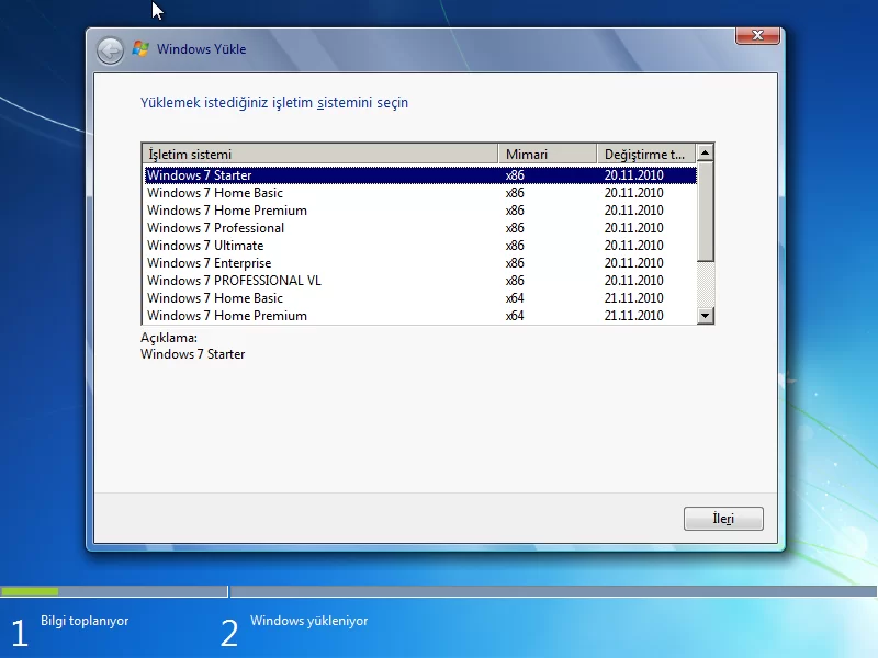 Windows 7 Sp1 Türkçe Tüm Sürümler Tek DVD 2024